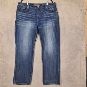 BKE Men's Straight Jeans - Blue